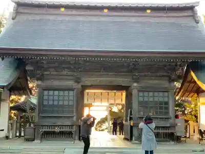 大洗磯前神社の山門・神門