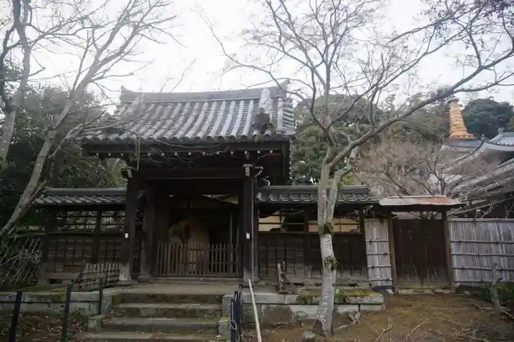 本土寺の山門・神門
