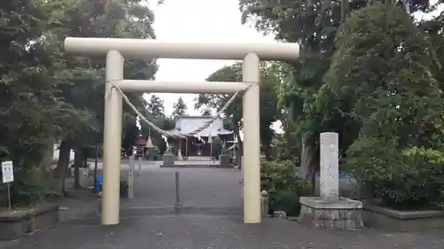 神明神社の鳥居