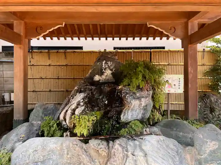 馬橋稲荷神社の手水舎