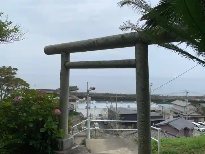 川津神社の鳥居