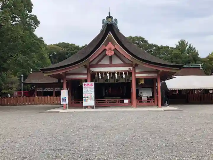 津島神社の本殿・本堂