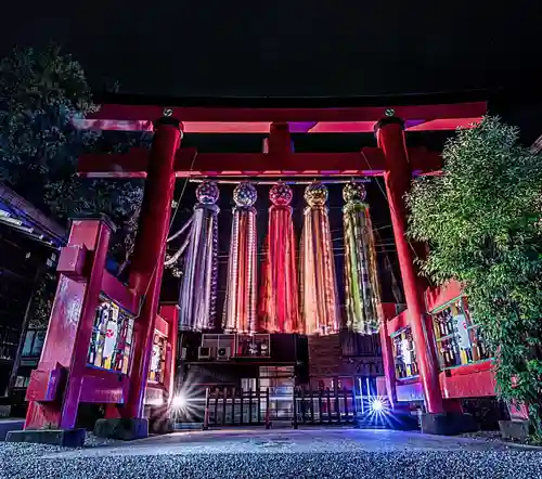 五泉八幡宮の鳥居