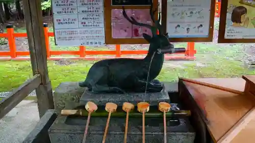 大原野神社の手水舎