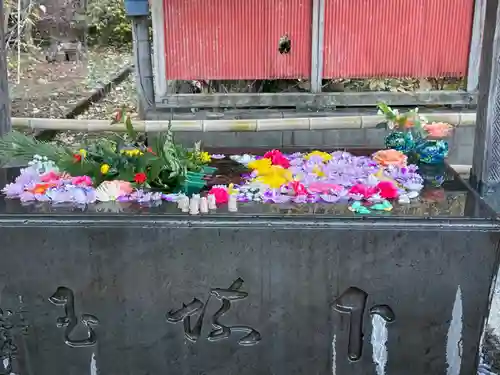 前玉神社の手水