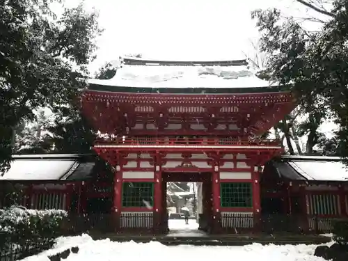 井草八幡宮の山門・神門