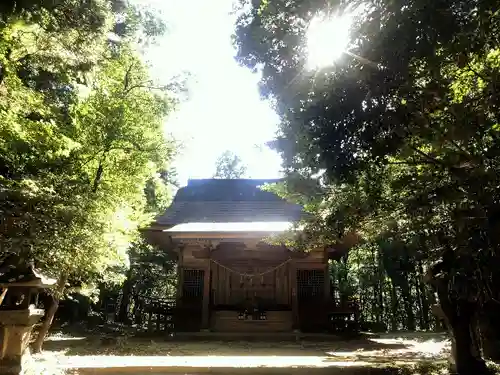 向山神社の本殿・本堂