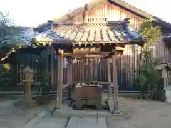 深田神社の手水