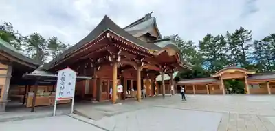 新潟縣護國神社の本殿・本堂