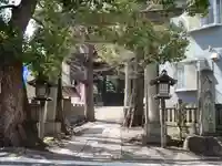 中目黒八幡神社の鳥居