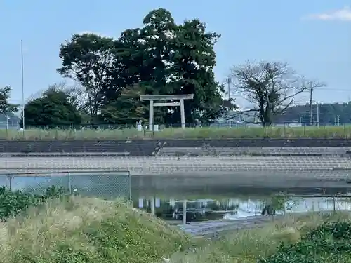 菟上神社の鳥居