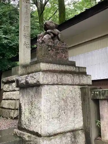 調神社の狛犬