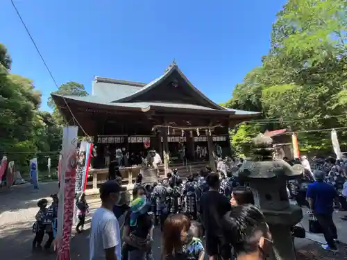 府八幡宮の本殿