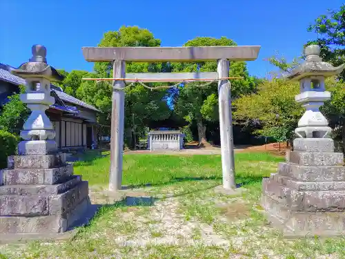 神明社（野田）の鳥居