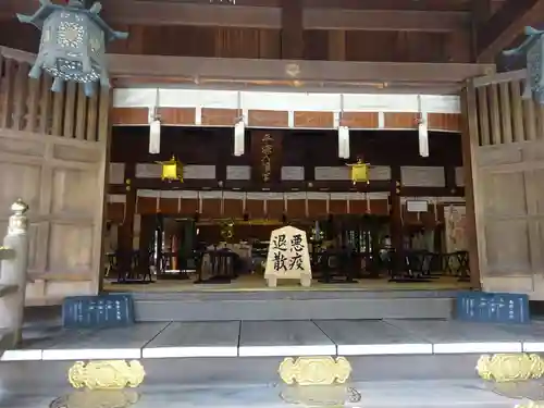平塚八幡宮の本殿・本堂