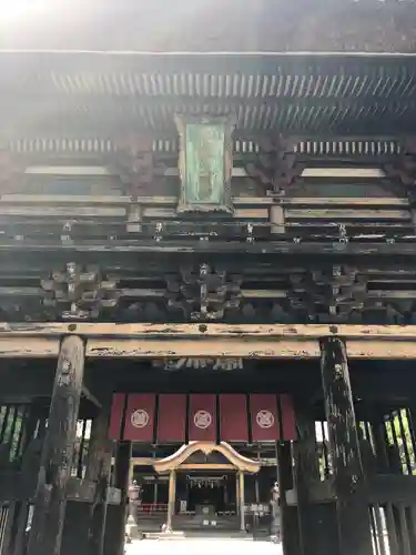 青井阿蘇神社の山門・神門
