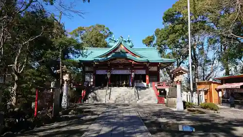 多摩川浅間神社の本殿・本堂