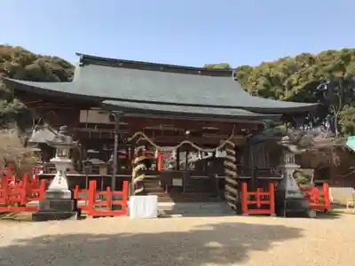 龍田大社の本殿・本堂