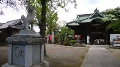 半田稲荷神社の狛犬