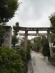 鳩森八幡神社の鳥居