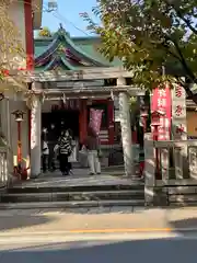 吉原神社の鳥居