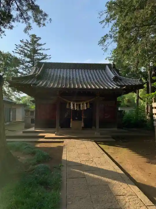 坂田氷川神社の本殿・本堂