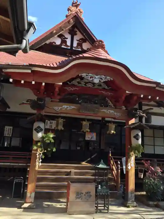 長岳寺の本殿・本堂