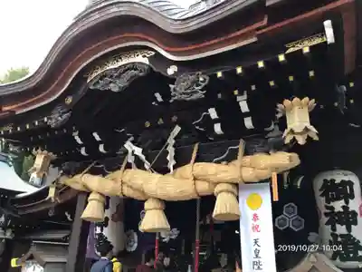 櫛田神社の本殿・本堂