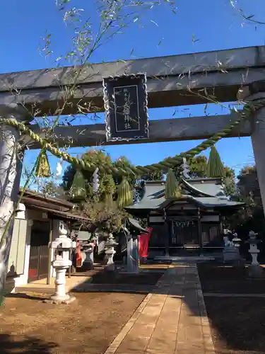 八幡神社の鳥居