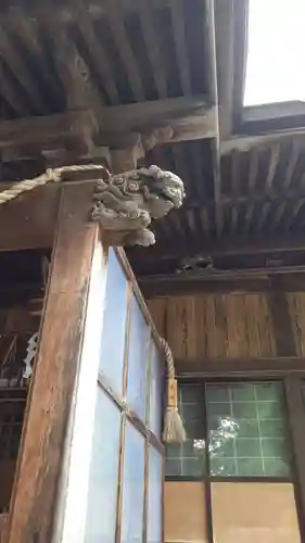東神楽神社の狛犬