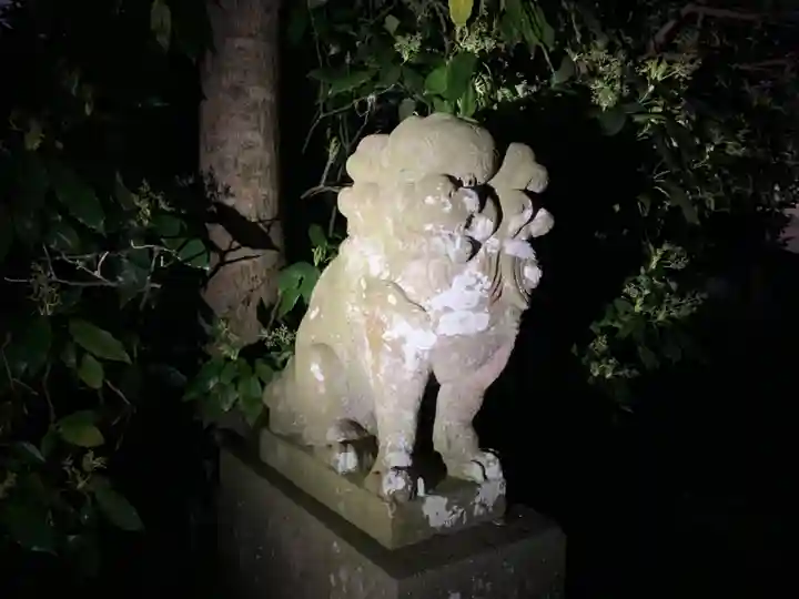 八幡神社の狛犬