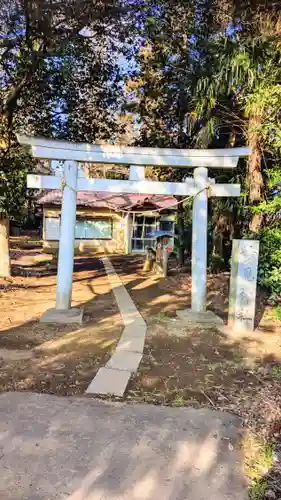 妙見神社の鳥居