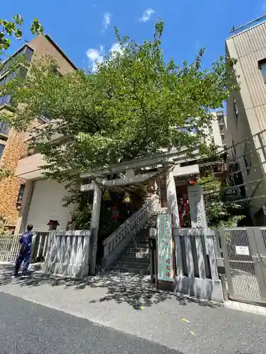 十番稲荷神社の鳥居