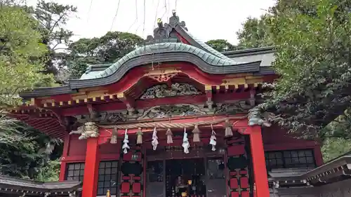 江島神社の本殿