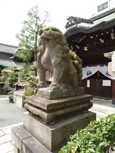 元祇園梛神社・隼神社の狛犬
