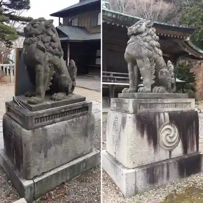 函館八幡宮の狛犬