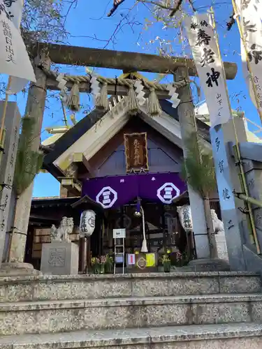 元三島神社の鳥居