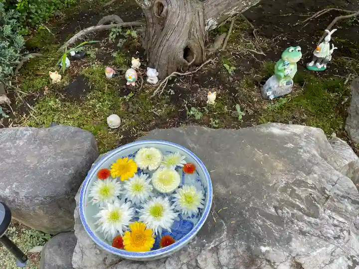 法輪寺の手水舎