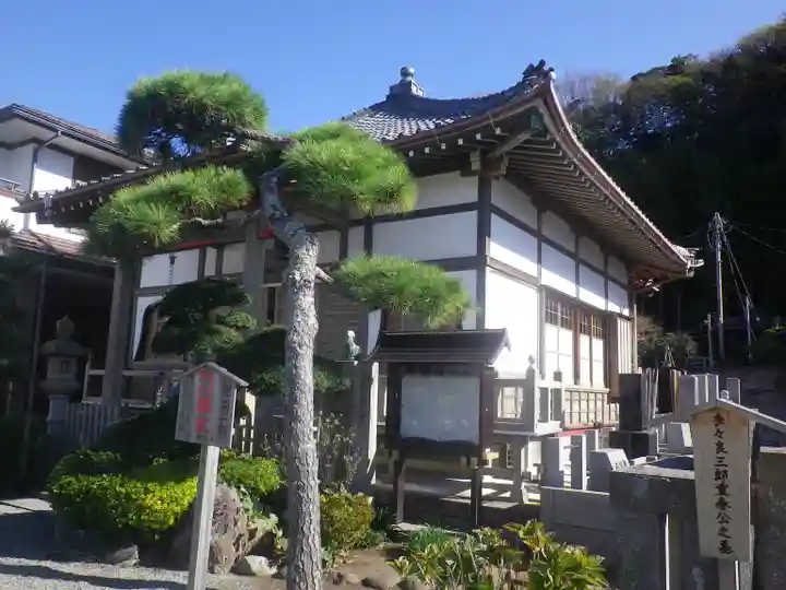 来迎寺(材木座)の本殿・本堂