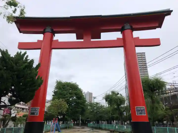 尼崎えびす神社の鳥居