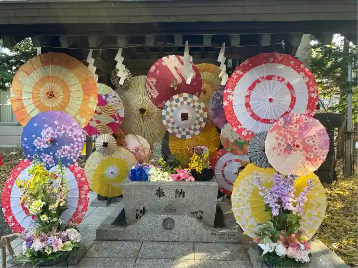 札幌諏訪神社の手水舎