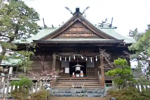 新潟大神宮の本殿・本堂