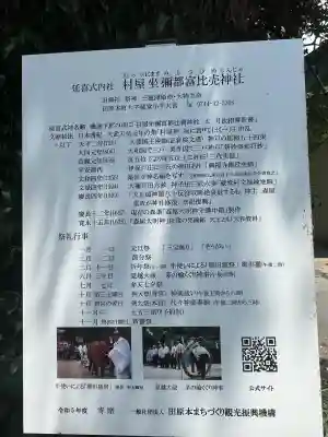 村屋坐弥冨都比売神社(奈良県)