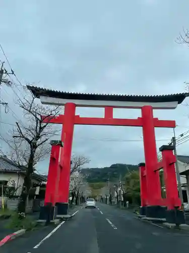 鹿児島神宮の鳥居