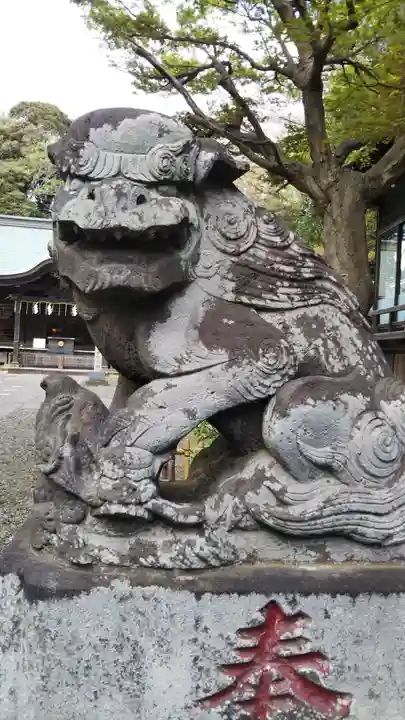 畑子安神社の狛犬