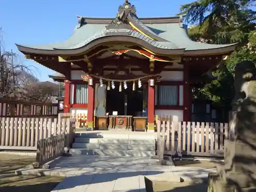 薭田神社の本殿・本堂