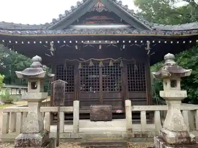 八幡社の本殿・本堂