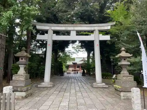 武蔵野八幡宮の鳥居