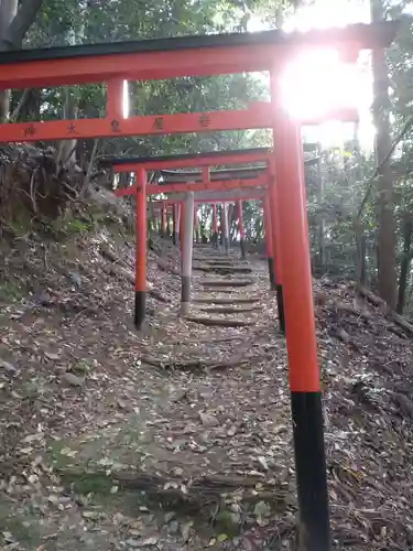 岩屋神社の鳥居