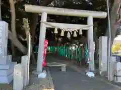 泉神社の庭園